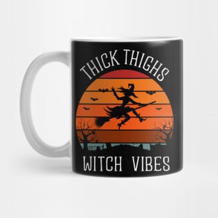 Thick Thighs Witch Vibes Mug